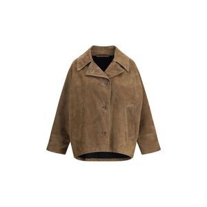Salvatore Santoro Women Suede Leather Jacket